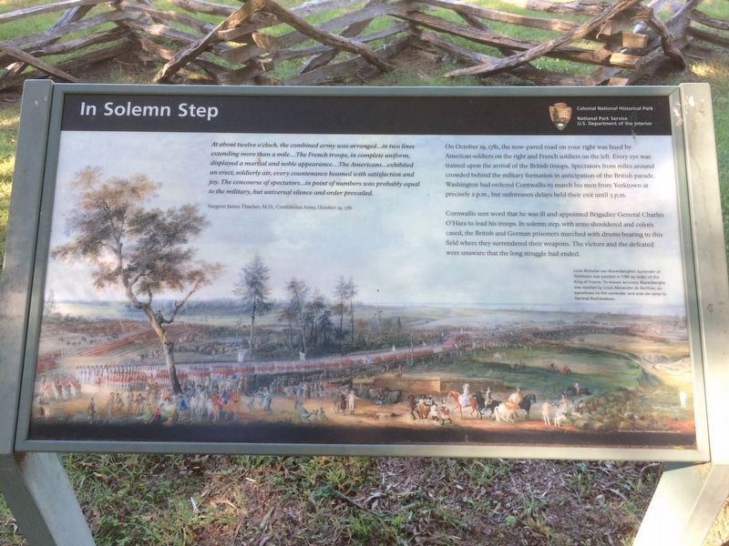 In Solemn Step Marker. Click for full size. In Solemn Step Marker image. Click for full size.