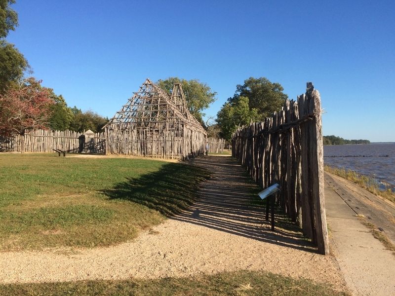 Palisades Marker. Click for full size. Palisades Marker image. Click for full size.