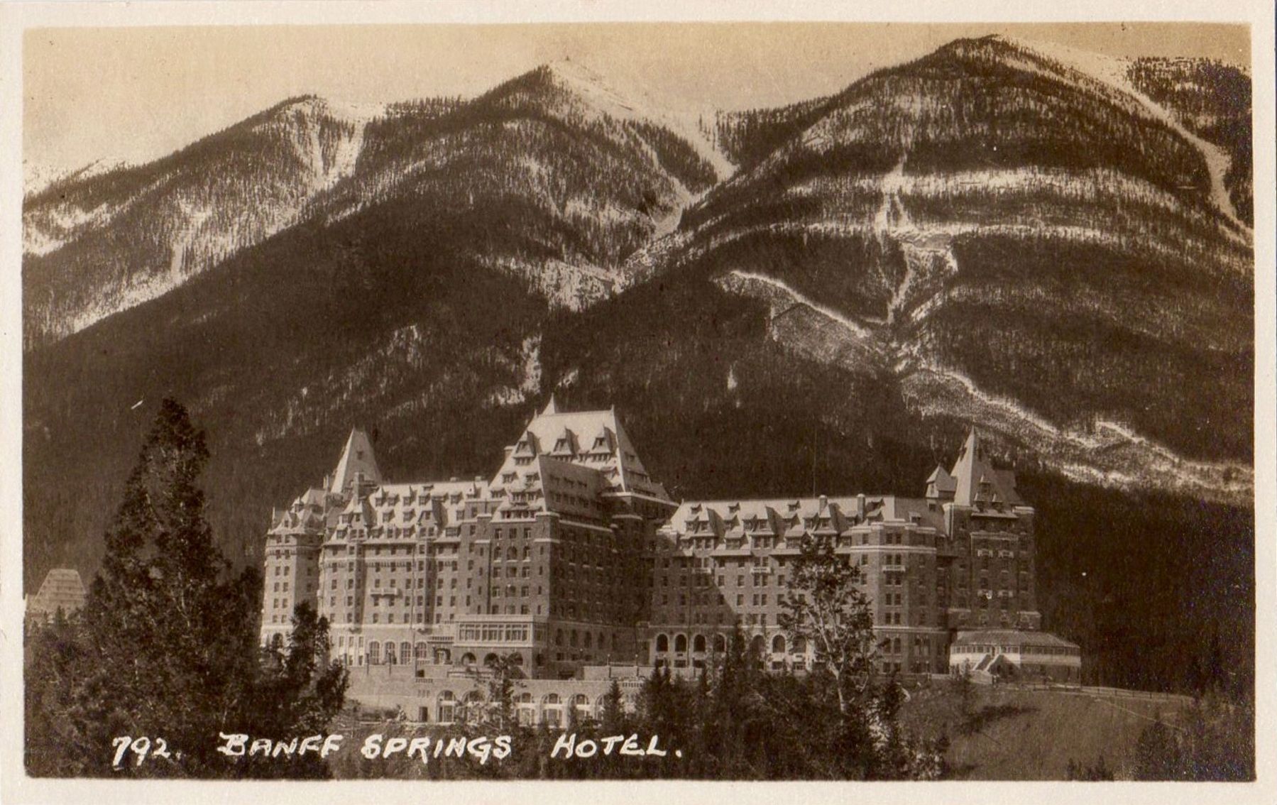 Banff Springs Hotel Historical Marker