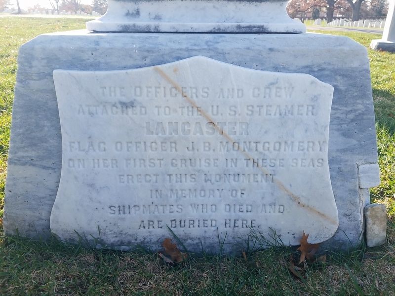 Lancaster Monument Marker. Click for full size. Lancaster Monument Marker image. Click for full size.