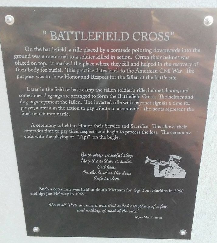 "Battlefield Cross" Marker image. Click for full size.