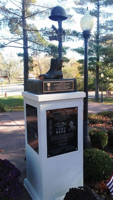 Joseph Justin Heltsley Monument image. Click for full size.