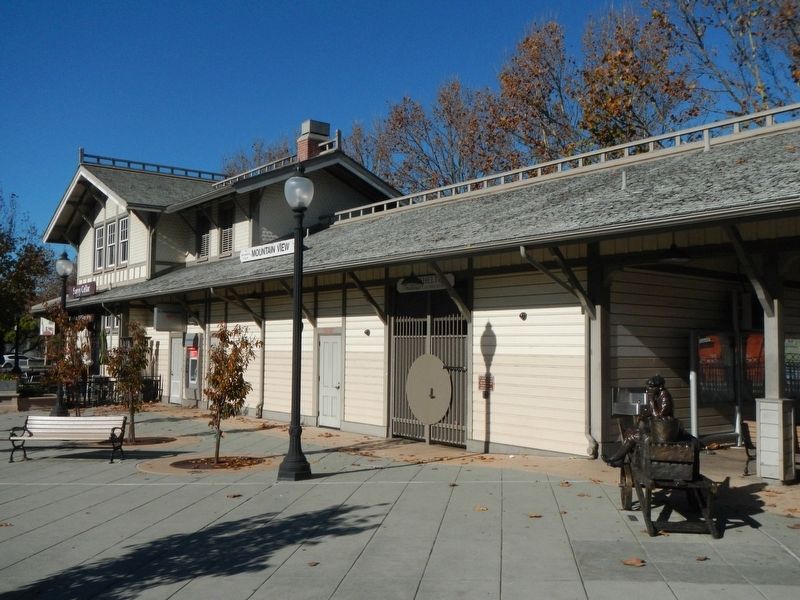 The Mountain View Train Depot image. Click for full size.