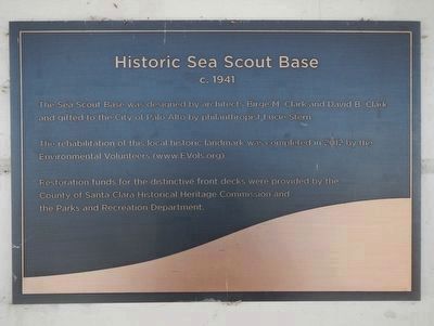 Historic Sea Scout Base image. Click for full size.
