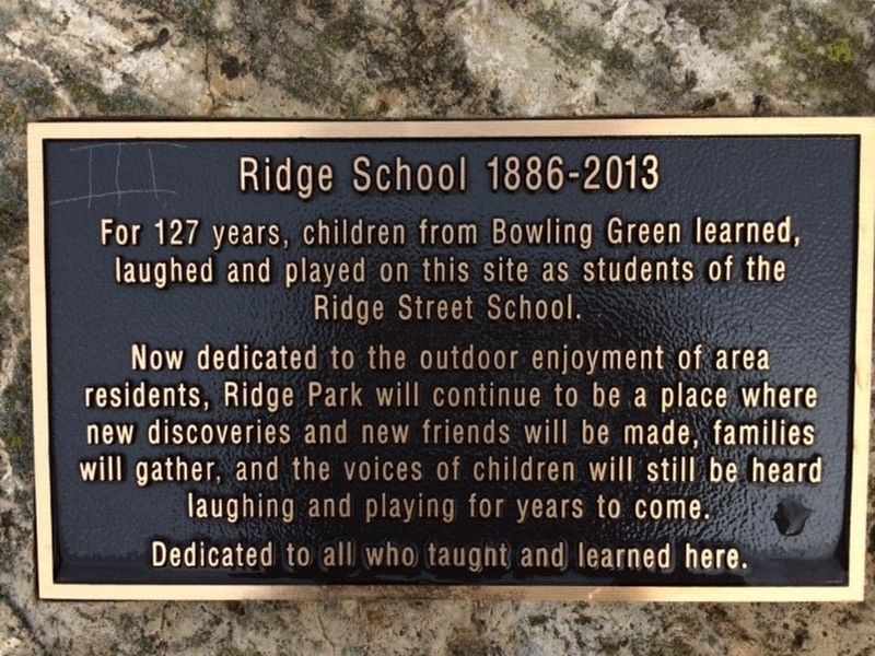 Ridge School 1886-2013 Marker image. Click for full size.
