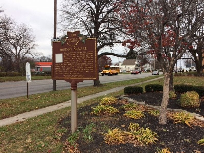 Risdon Square Marker. Click for full size. Risdon Square Marker image. Click for full size.