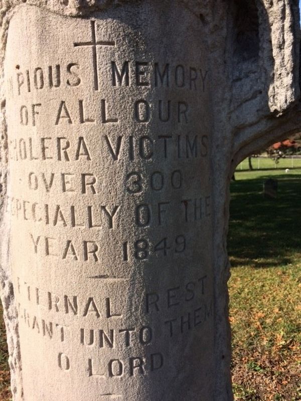 Cholera Marker Marker image. Click for full size.