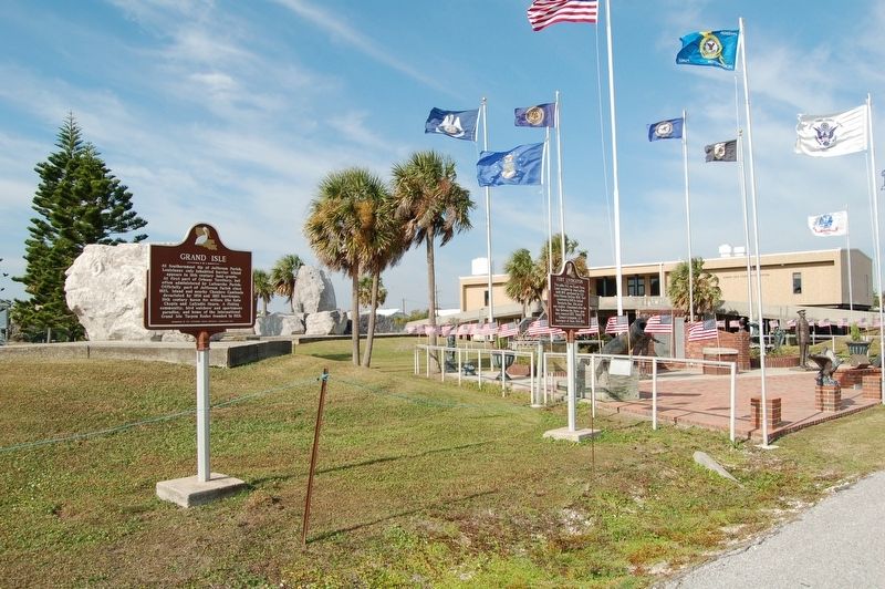 Grand Isle Marker image. Click for full size.