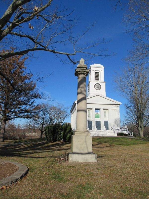Yale College Monument. Click for full size. Yale College Monument image. Click for full size.