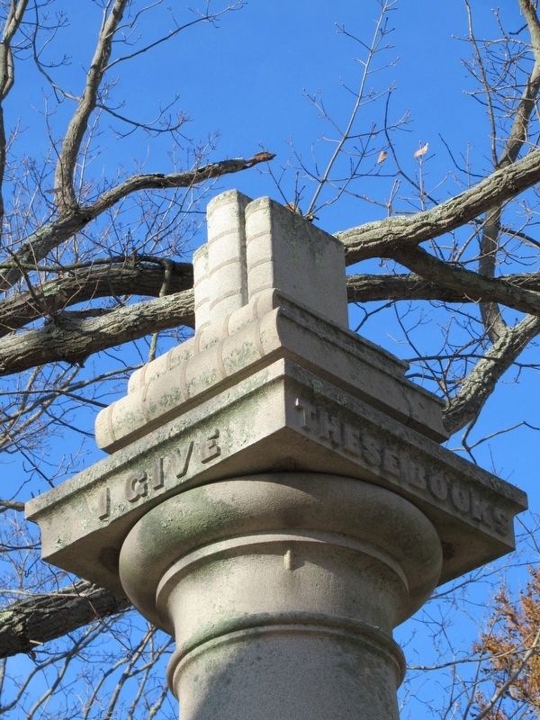 Yale College Monument. Click for full size. Yale College Monument image. Click for full size.