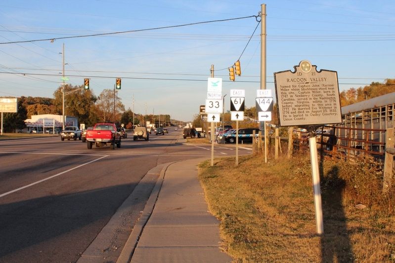 Racoon Valley Marker image. Click for full size.