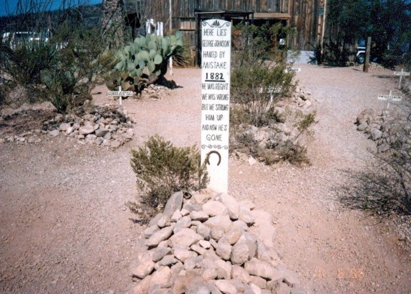 George Johnson grave marker image. Click for full size.