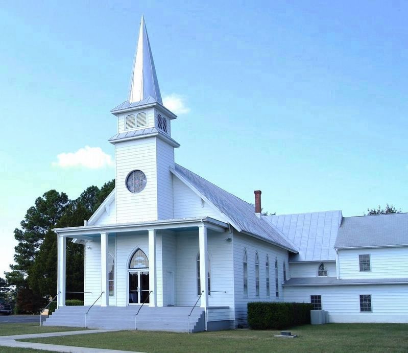 Zion Baptist Church, Lottsburg Virginia image. Click for full size.