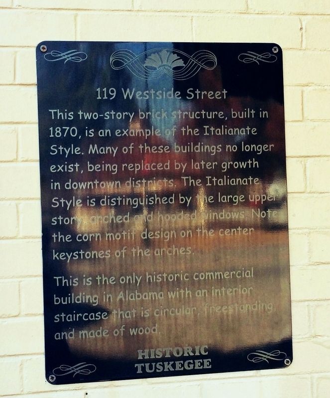 119 Westside Street Marker image. Click for full size.