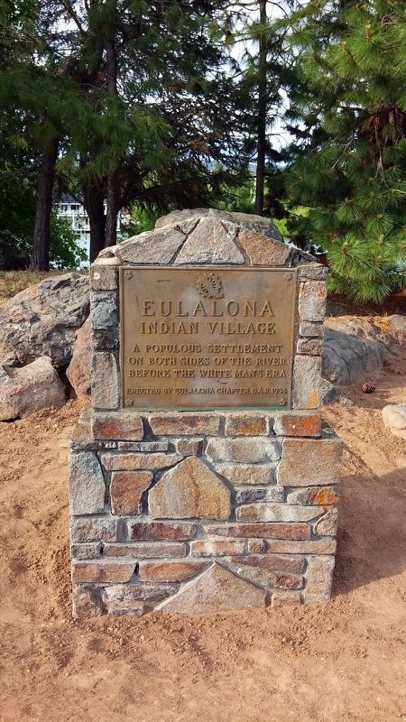 Eulalona Indian Village Marker image. Click for full size.