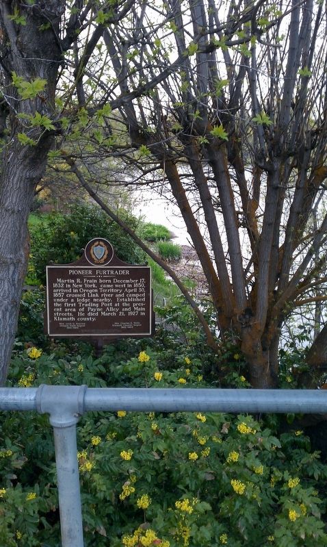 Pioneer Furtrader Marker. Click for full size. Pioneer Furtrader Marker image. Click for full size.