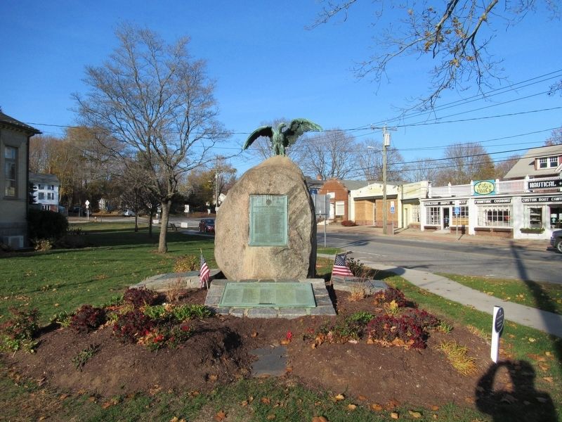 Westbrook World War II Monument image. Click for full size.