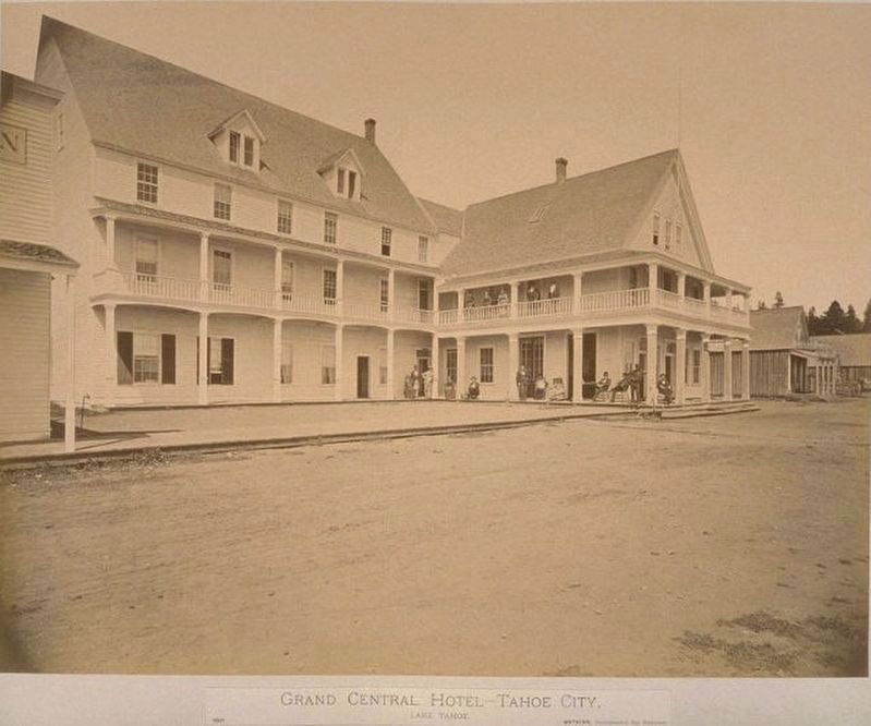 Vintage Photo of the Grand Central Hotel image. Click for full size.