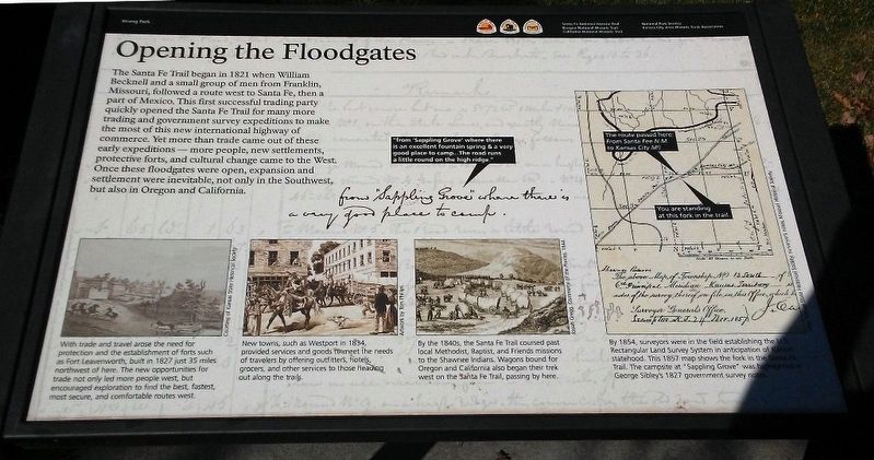 Opening the Floodgates Marker image. Click for full size.