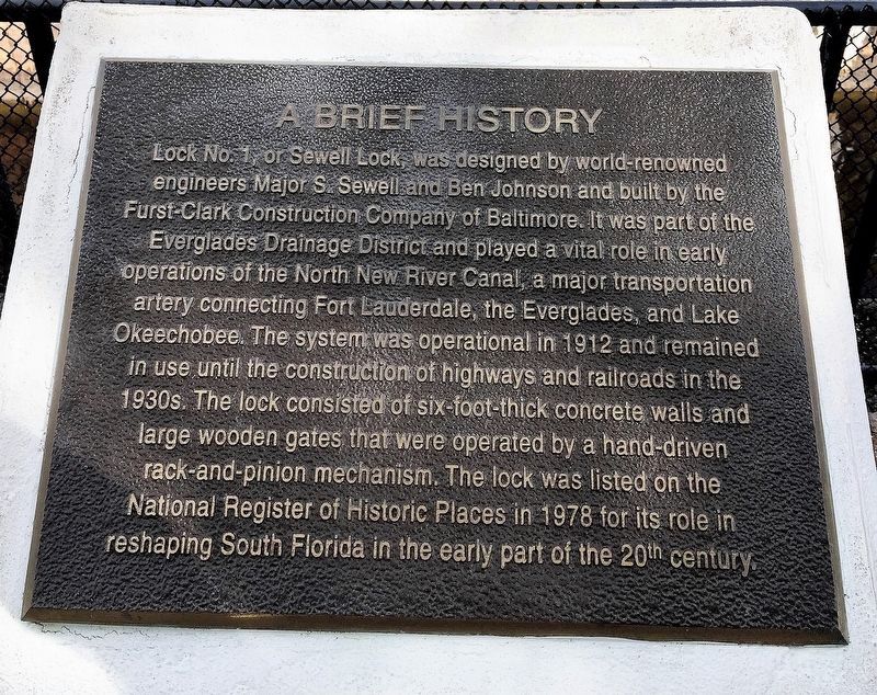 A Brief History Marker image. Click for full size.