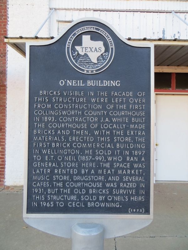 O'Neil Building Marker. Click for full size. O'Neil Building Marker image. Click for full size.