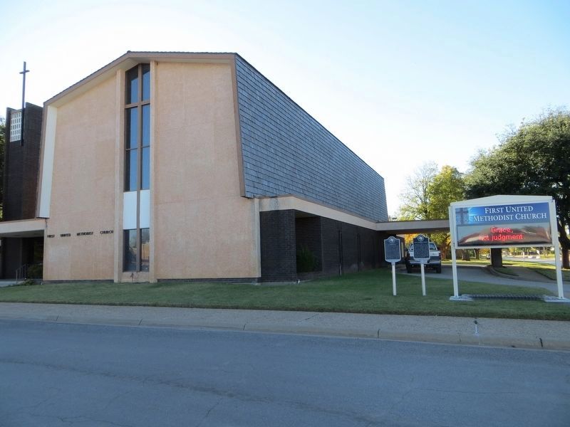 First Methodist Church of Wellington. Click for full size. First Methodist Church of Wellington image. Click for full size.
