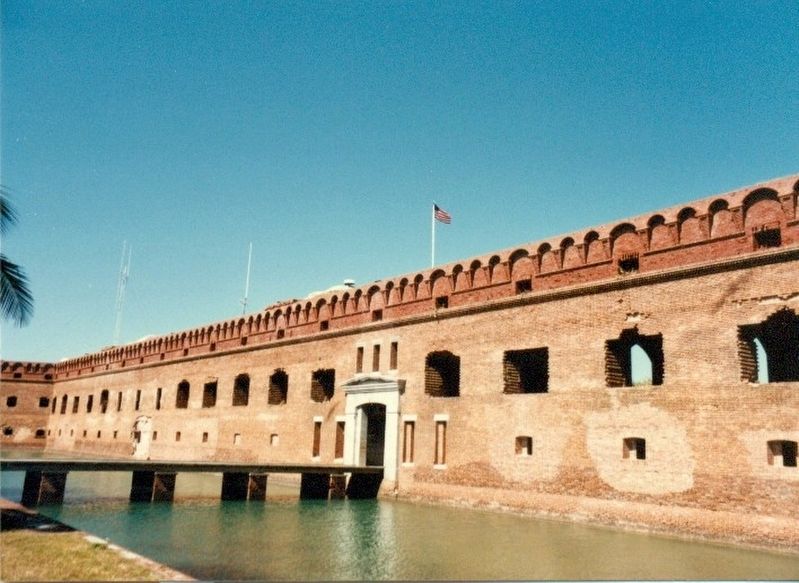 Entrance to Fort Jefferson. Click for full size. Entrance to Fort Jefferson image. Click for full size.