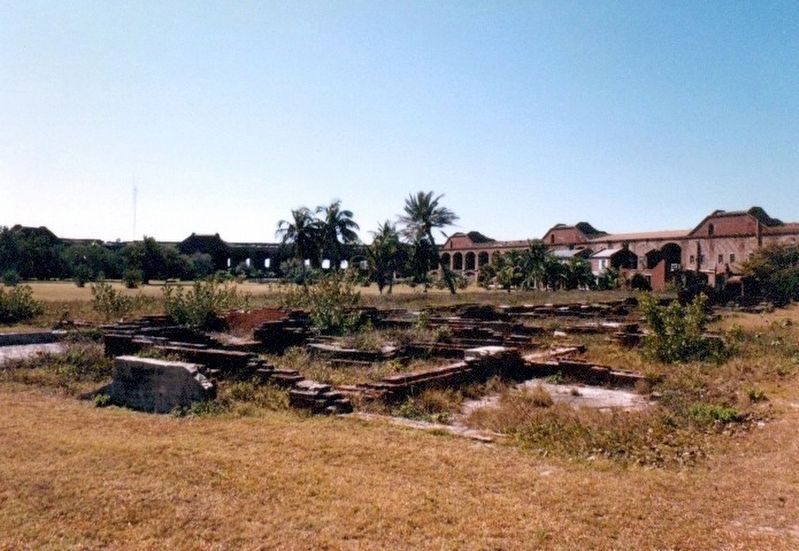 Inside Fort Jefferson image. Click for full size.