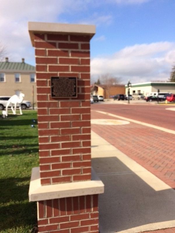 Minster's Origins Marker. Click for full size. Minster's Origins Marker image. Click for full size.