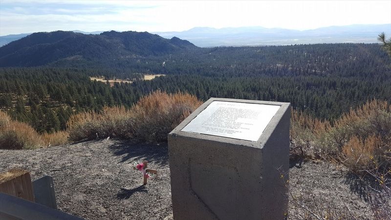 Clear Creek-Kings Canyon Fire Marker image. Click for full size.