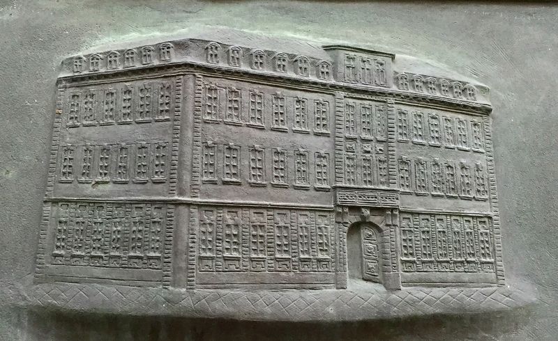 Hotel Schwan - Marker Detail. Click for full size. Hotel Schwan - Marker Detail image. Click for full size.