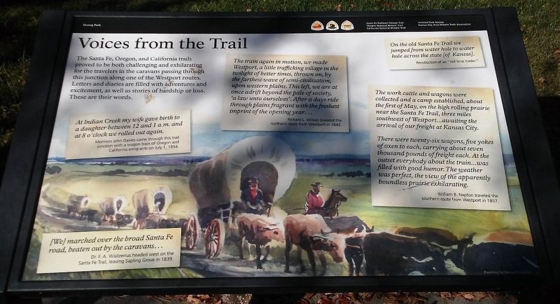 Voices from the Trail Marker image. Click for full size.