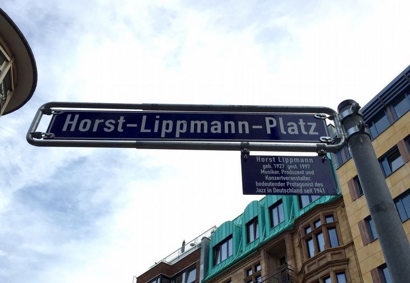 Horst Lippmann Marker <i>(Click on photo to enlarge)</i> image. Click for full size.