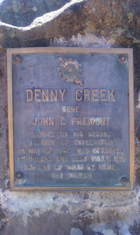 Denny Creek Marker image. Click for full size.