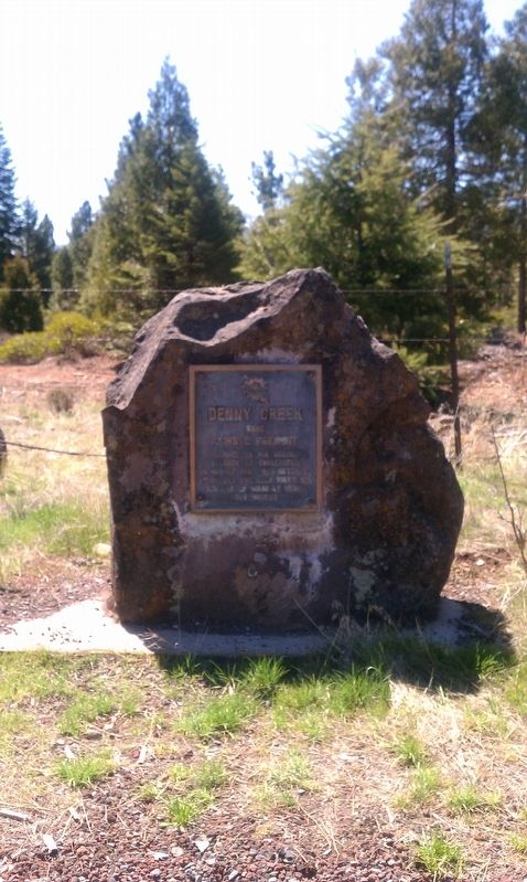 Denny Creek Marker image. Click for full size.