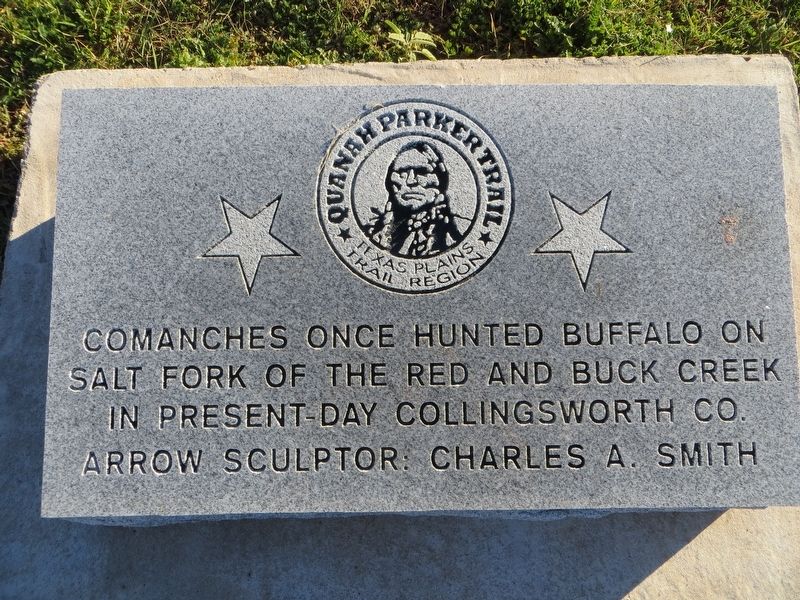 Quanah Parker Trail Marker. Click for full size. Quanah Parker Trail Marker image. Click for full size.