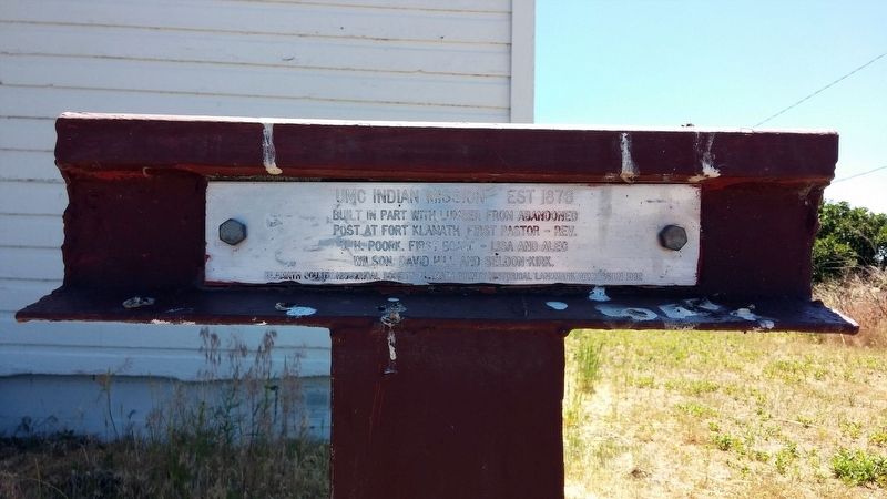 UMC Indian Mission Marker image. Click for full size.