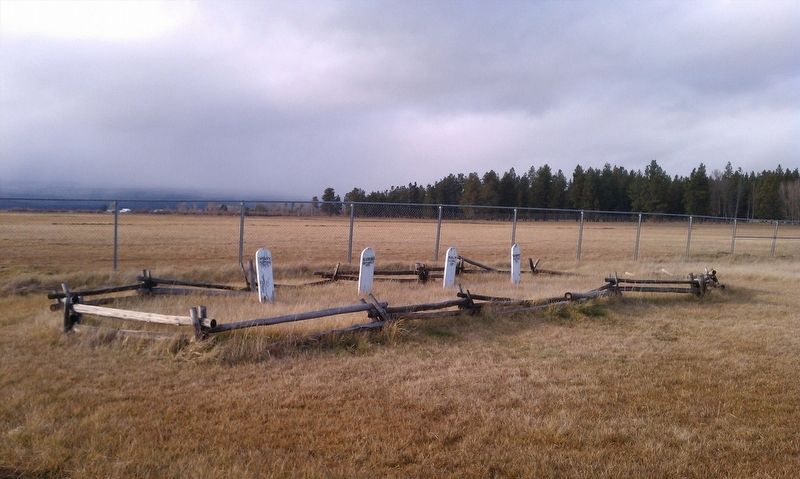 Modoc Warrior Graves image. Click for full size.