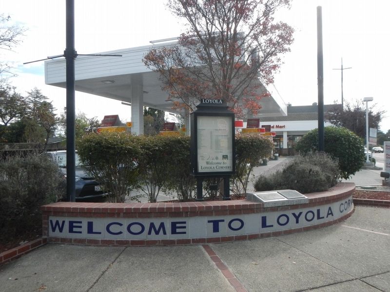 Historic Loyola Corners Marker image. Click for full size.