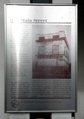 306 Main Street Marker. Click for full size. 306 Main Street Marker image. Click for full size.