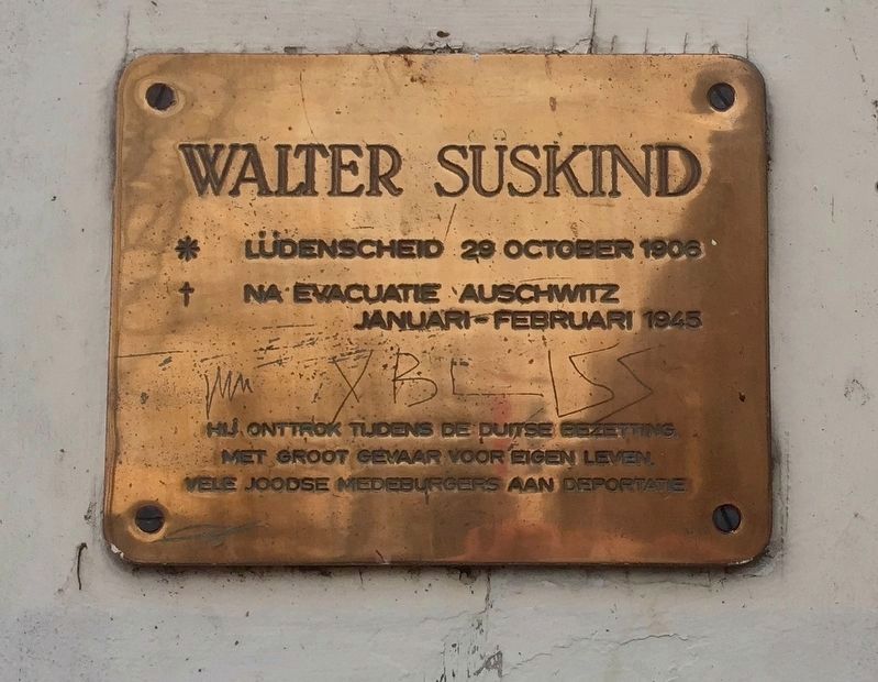 Walter S�skind Marker image. Click for full size.