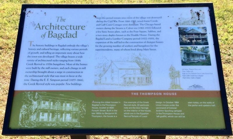 The Architecture of Bagdad Marker image. Click for full size.