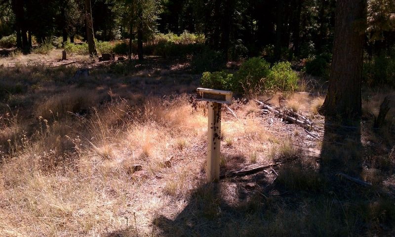 Bear Valley Marker. Click for full size. Bear Valley Marker image. Click for full size.
