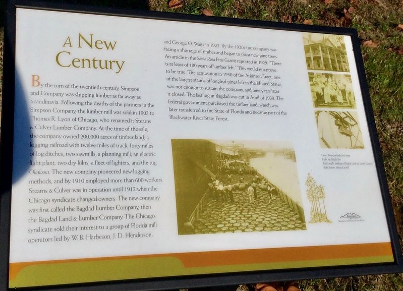 A New Century Marker. Click for full size. A New Century Marker image. Click for full size.