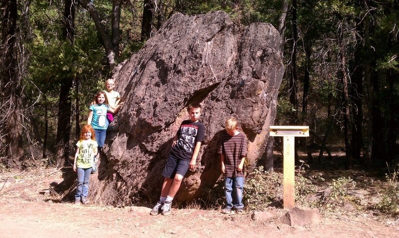 "Robber's Rock." Marker. Click for full size. "Robber's Rock." Marker image. Click for full size.