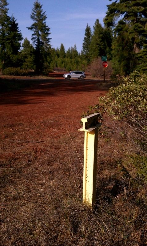 Freight and Stage Road Marker. Click for full size. Freight and Stage Road Marker image. Click for full size.
