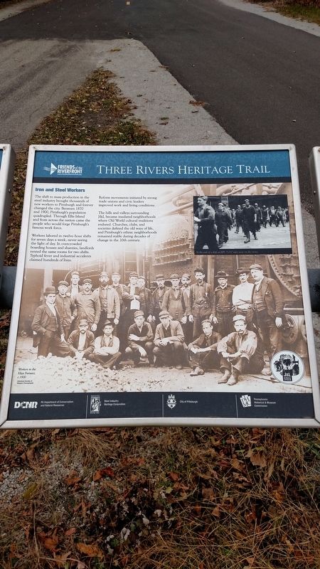 Iron and Steel Workers Marker image. Click for full size.