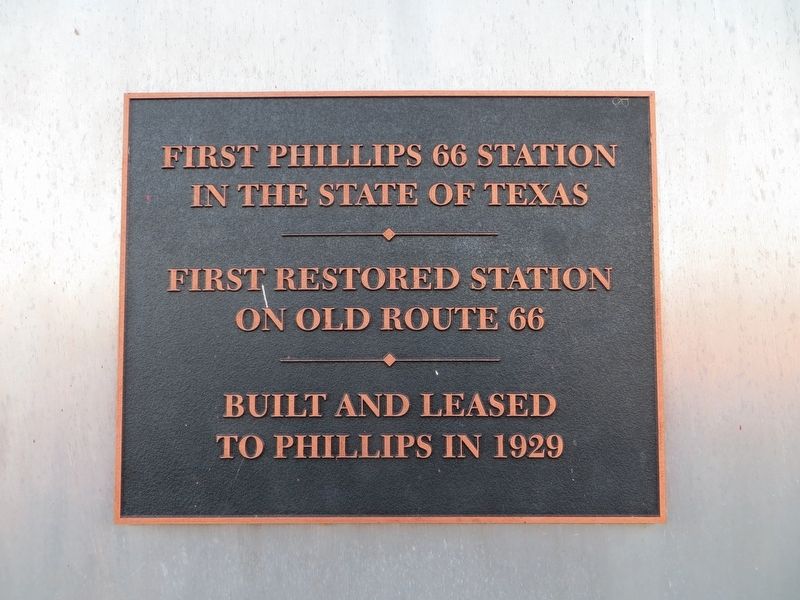 First Phillips 66 Station Marker image. Click for full size.