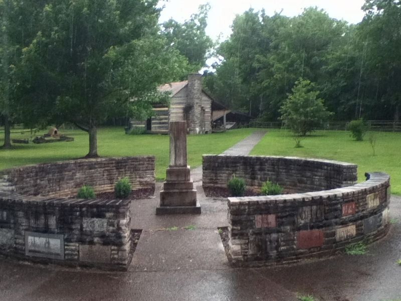 Davy Crockett Monument. Click for full size. Davy Crockett Monument image. Click for full size.
