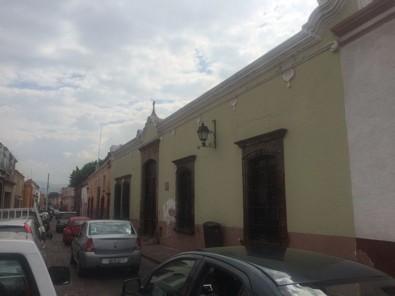 House of José María Sánchez and Marker. Click for full size. House of José María Sánchez and Marker image. Click for full size.